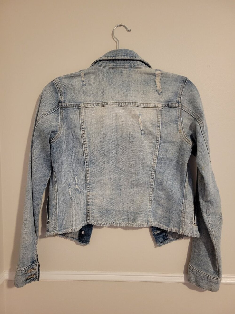 Distressed Jean Jacket - Picture 2 of 4